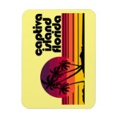 Captivaアイランド・フロリダ マグネット (縦)