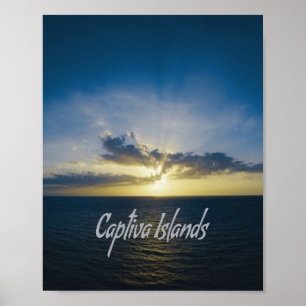Captiva諸島フロリダ ポスター