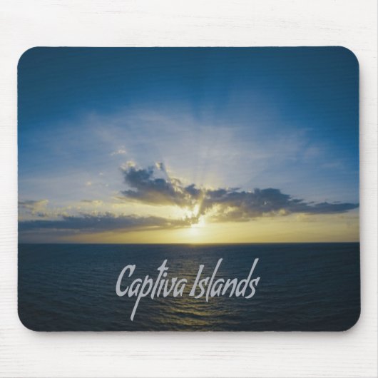 Captiva諸島フロリダ マウスパッド (正面)