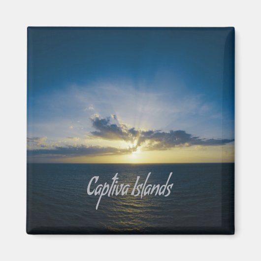 Captiva諸島フロリダ マグネット (正面)