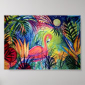 Captiva Flamingo Midnight ポスター (正面)