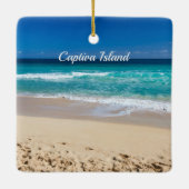 Captiva Island(フロリダ州) セラミックオーナメント (裏面)