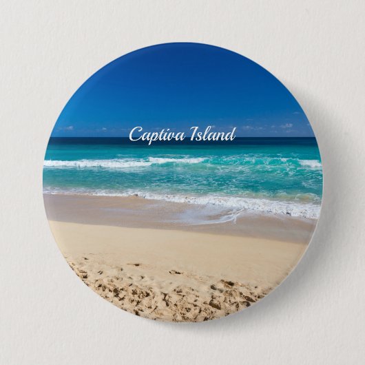 Captiva Island（フロリダ州） 缶バッジ (正面)