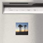 Captiva Island Palm Trees at Sunset Florida Magnet マグネット (インサイチュ (食洗機))