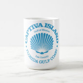 Captiva Island (seashell) コーヒーマグカップ (中央)