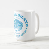 Captiva Island (seashell) コーヒーマグカップ (正面右)