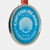 Captiva Island (seashell) メタルオーナメント (右)