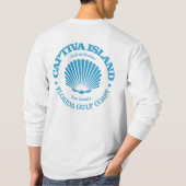 Captiva Island (seashell) Tシャツ (裏面)