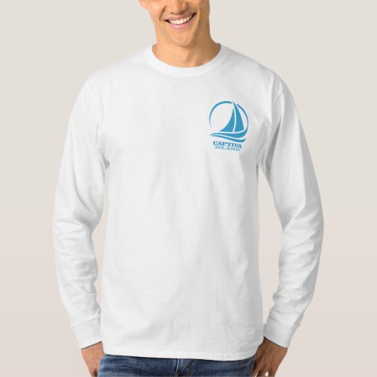 Captiva Island (seashell) Tシャツ (正面)