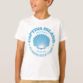 Captiva Island (seashell) Tシャツ (正面)