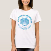 Captiva Island (seashell) Tシャツ (正面)