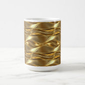 Captivating gold pattern コーヒーマグカップ (中央)