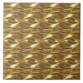 Captivating gold pattern タイル (正面)