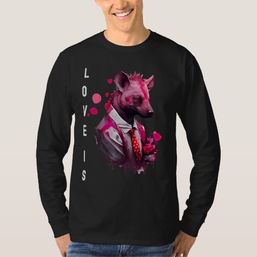 Captivating Love is With Heart Animal Valentine's Tシャツ (正面)