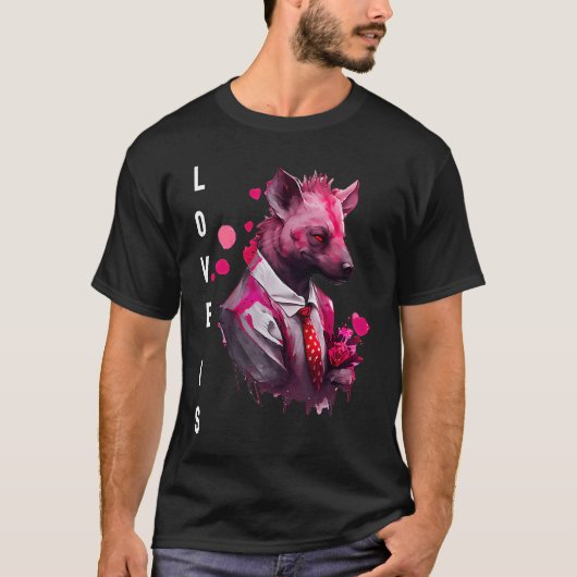 Captivating Love is With Heart Animal Valentine's  Tシャツ (正面)