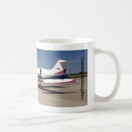 CAPTMOONBEAM Learjet 35A コーヒーマグカップ