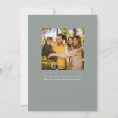 Capture Love 数々の Photo Holiday Card (裏面)