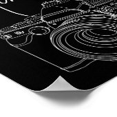 Capture Momentカメラ写真撮影者 ポスター (角)