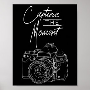 Capture Momentカメラ写真撮影者 ポスター