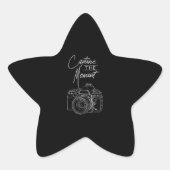 Capture Momentカメラ写真撮影者 星シール (正面)