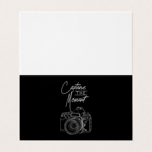 Capture Moment Camera Photographer（撮影写真） 名刺 (外部フラット)