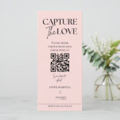 Capture The Love 写真で探せ ウェディングゲーム スカベンジャーハント メニュー (スタンド正面)