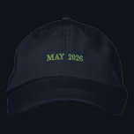 Capture the Significance of MAY 2026 Navy Color 刺繍入りキャップ<br><div class="desc">Capture the significance of “MAY 2026” with this Navy Alternative Apparel Basic Adjustable Cap, featuring precision embroidery that adds a refined and lasting touch. The one-size-fits-all adjustable strap ensures a comfortable fit for everyone, making it ideal for seasonal events, company milestones, farewell parties, or promotional launches. Place your bulk order...</div>