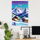 Capturez la Magie de Val Thorens ポスター (ホームオフィス)