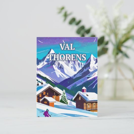 Capturez la Magie de Val Thorens ポストカード (スタンド正面)