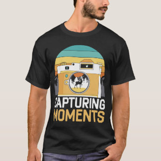 Capturing Moments Photography Camera Picture Photo Tシャツ