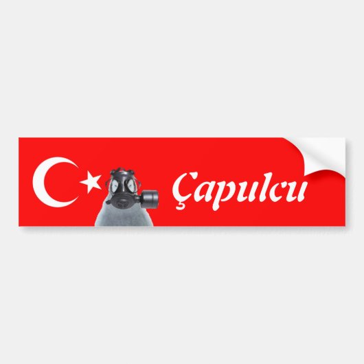 Capulcuのバンパーステッカー バンパーステッカー (正面)