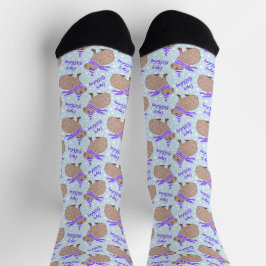 Capy Birthday Capybara Funny Animal Lover Socks ソックス