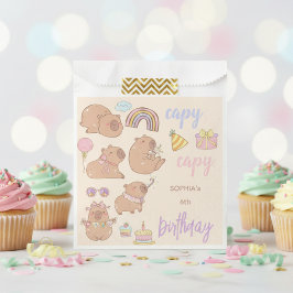 Capy capy birthday  フェイバーバッグ