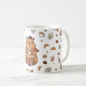 Capy-Paris: A Cozy Sip of Calm コーヒーマグカップ (正面右)