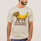 Capybaleli Bananaelli – Italian Brainrot Banana Ca Tシャツ (正面)