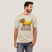 Capybaleli Bananaelli – Italian Brainrot Banana Ca Tシャツ (正面フル)