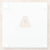 Capybara ガラスコースター (裏面)