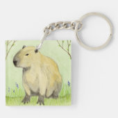 Capybara キーホルダー (裏面)