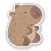Capybara シール (正面)