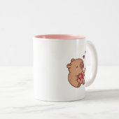 Capybara ツートーンマグカップ (正面右)