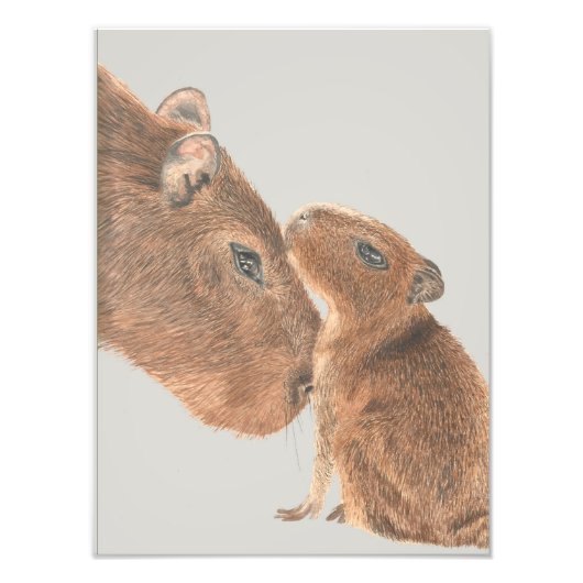 Capybara フォトプリント (正面)