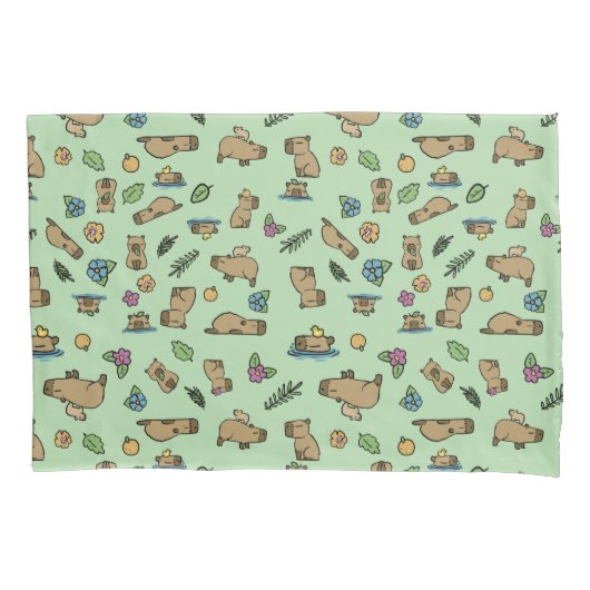 Capybara 枕カバー (正面)