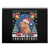 Capybara Animal Lover Xmas Gift Ugly Capybara  カレンダー (カバー)