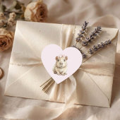 Capybara Birthday ハートシール