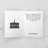 Capybara Birthday Celebration カード (内部)