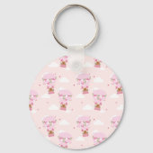 Capybara Birthday Party Kids Watch キーホルダー (裏面)