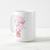 Capybara Birthday Party Kids Watch コーヒーマグカップ (正面左)