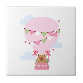 Capybara Birthday Party Kids Watch タイル