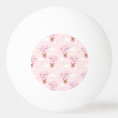 Capybara Birthday Party Kids Watch 卓球ボール (裏面)