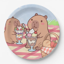 Capybara Birthday Picnic 